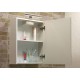 Classica 50 cm upper bathroom cabinet with lighting