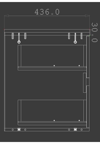 Harmony Lower bathroom cabinet 60 cm