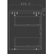 Harmony Lower bathroom cabinet 60 cm