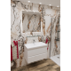 Mona 80 lower bathroom cabinet with washbasin "Frame"80 cm Mona 80 lower bathroom cabinet with washbasin "Frame"80 cm
