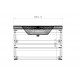 Mona 80 lower bathroom cabinet with washbasin "Frame"80 cm Mona 80 lower bathroom cabinet with washbasin "Frame"80 cm