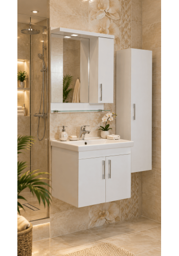 Modena Nova upper bathroom cabinet 60 cm