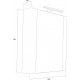Halesi upper bathroom cabinet 60 cm - Classica