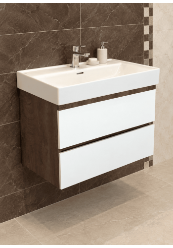 Sharp lower bathroom cabinet 80 cm