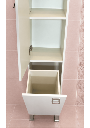 Trinity Next bathroom column 175 cm with laundry basket Trinity Next bathroom column 175 cm with laundry basket